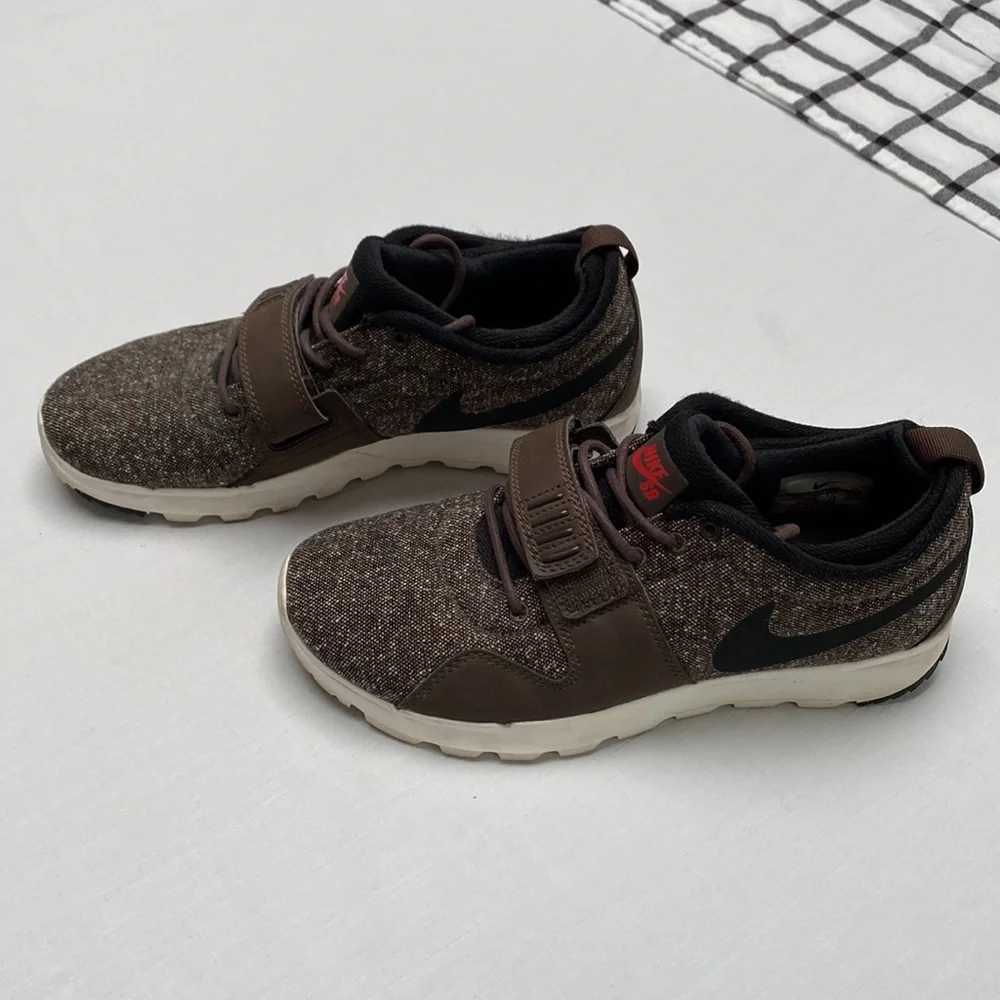 Nike SB Trainrendor Men’s Size 7 Shoes Brown/Multicolor - Picture 2 of 12